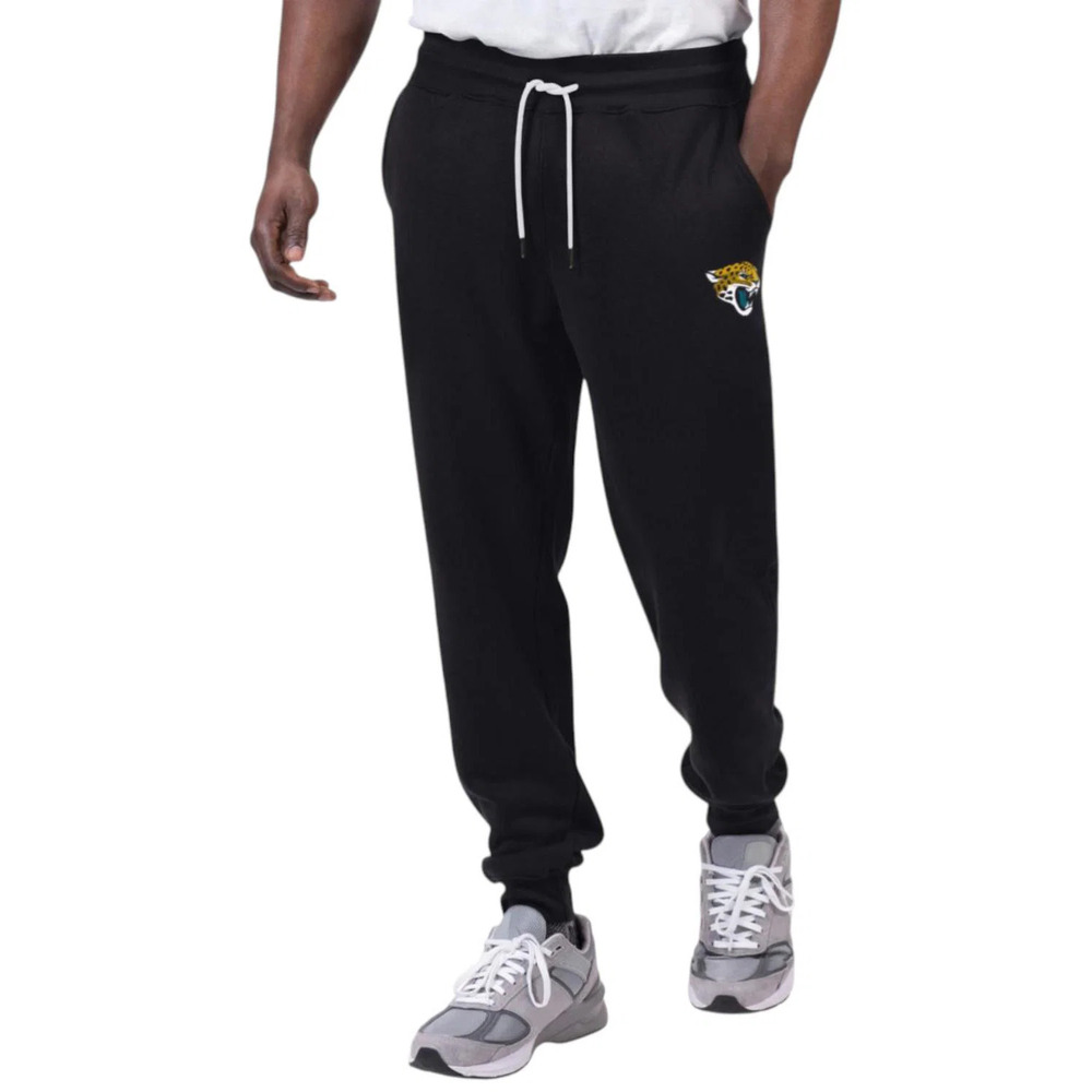 NFL Men's Black Label Fleece Knit Jogger Pant by Glll Jaguars